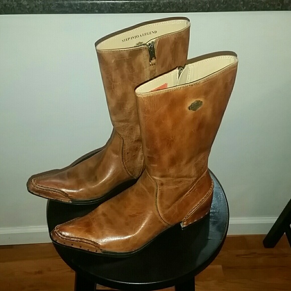 Harley-Davidson Shoes - Harley-Davidson cowboy boots 6 1/2